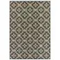 Latitude 1904k Grey/Orange Area Rug