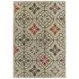 Latitude 709y Grey/Orange Area Rug