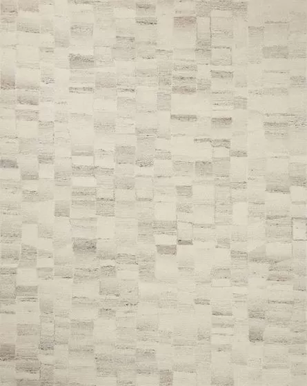 Rocky ROC-01 Ivory/Silver Area Rug