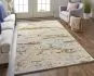 Everley 8644F Ivory/Blue/Brown Rug