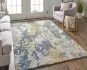 Everley 8645F Gray/Blue/Gold Area Rug