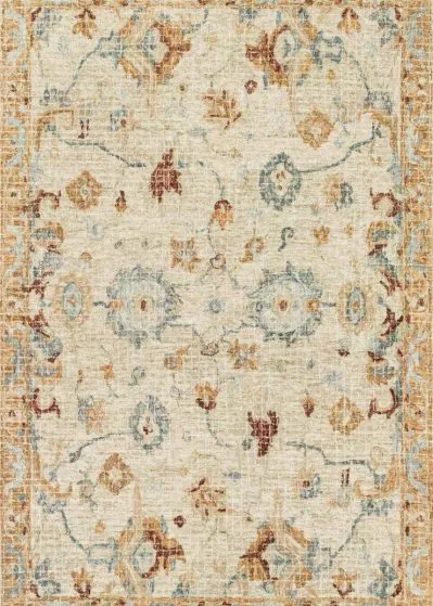 Julian JI-03 Ivory/Multi Area Rug