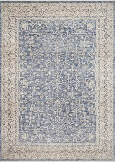 Pandora PAN-04 Dark Blue/Ivory Area Rug