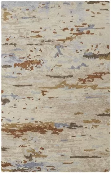 Everley 8644F Ivory/Blue/Brown Rug
