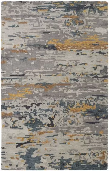 Everley 8644F Gray/Yellow/Blue Rug