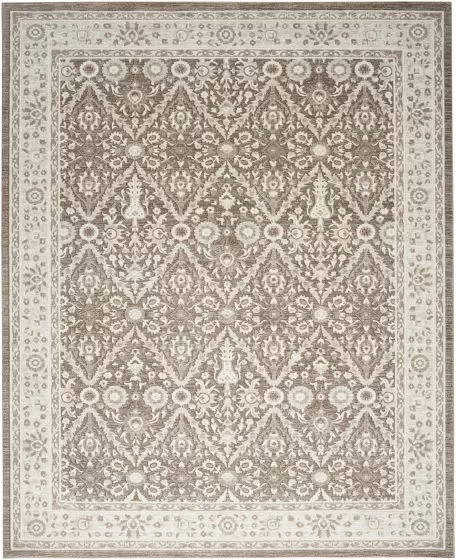 Eco Cycle ECY04 Ivory Mocha Area Rug