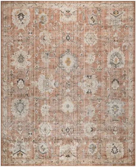 Oushak Home OUS01 Rust Area Rug