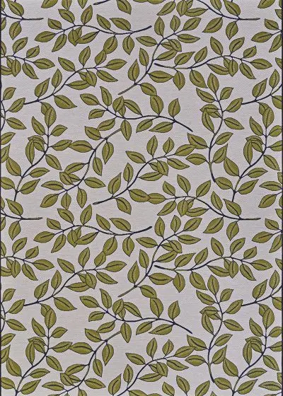 Dolce Summer Ivy Ivory Olive Area Rug