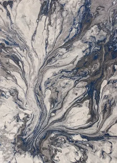Illusions 6202 Grey Watercolors Area Rug