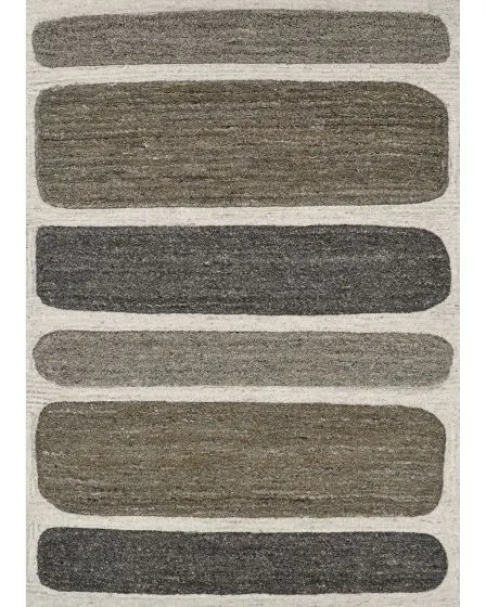Lotus Pagoda Earth 5'x8' Area Rug