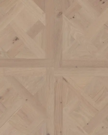 Provincial Parquet Ashen 31" Panel White Oak Hardwood