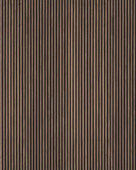 Acoustic Wood Slat Wall Panel Tawny