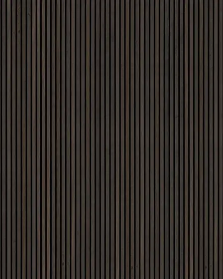 Acoustic Wood Slat Wall Panel Umber