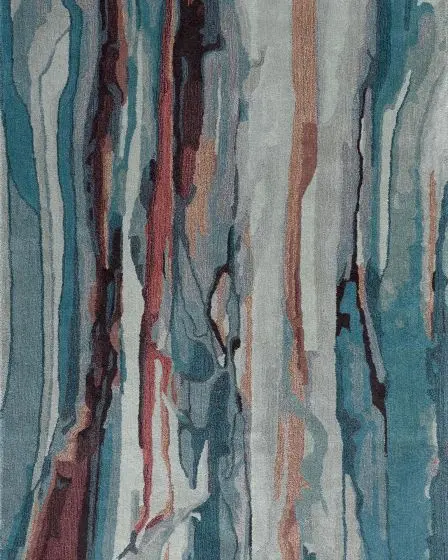 Amira 8634F Blue/Red/Ivory Area Rug