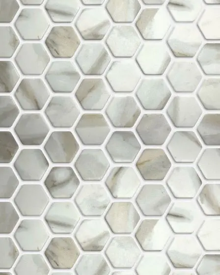 Bellevue Glass Calacatta Gold Glass Tile