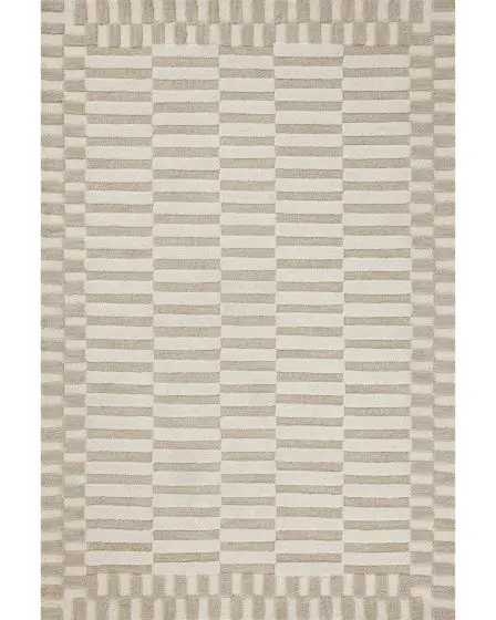 Bradley BRL-02 Ivory/Beige Area Rug