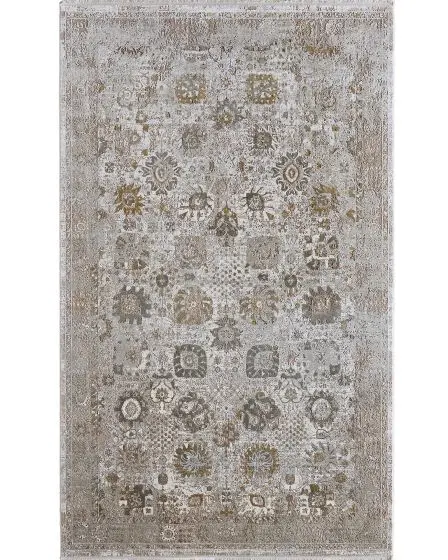 Cadiz 39SZF Ivory/Gray/Gold 11'6"x14'6" Area Rug