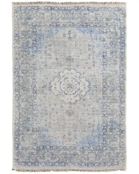Caldwell 8108F Gray/Blue/Ivory Area Rug