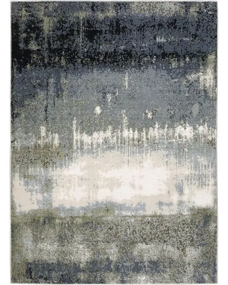 Caravan 5571h Blue/Green Area Rug