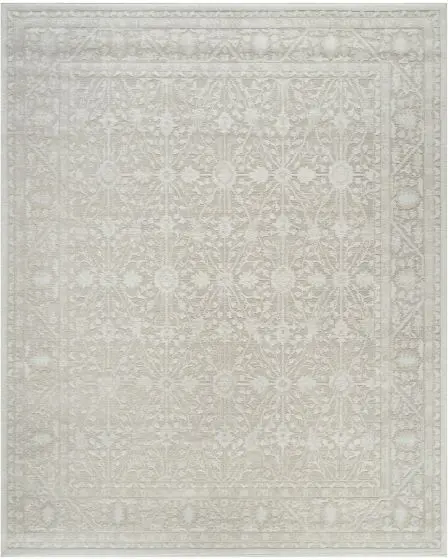 Dekor DEK03 Ivory Beige 2'x4' Area Rug