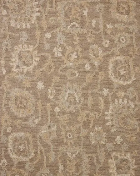 Dorothea DRT-01 Bark/Stone 2'3"x3'9" Area Rug