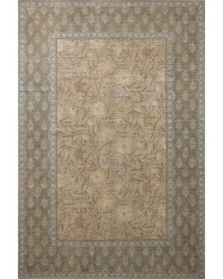 Edinburgh EDN-01 Sand/Green Area Rug
