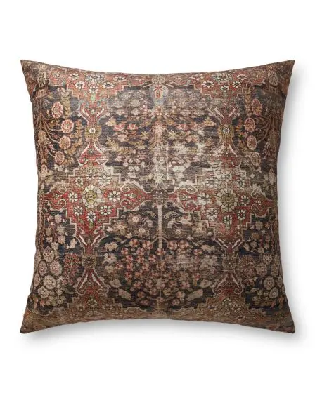 FP0013 Red/Multi 36" Pillow