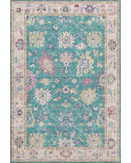 Hatay HY7 Teal Area Rug