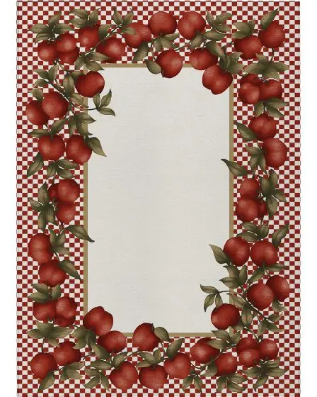 Kendall KE9 Red Area Rug