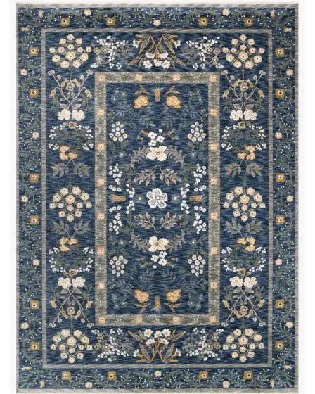 Kismet KIS-01 Navy Area Rug
