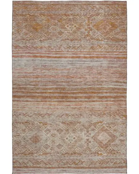 Karaj KJ4 Copper 10'x14' Area Rug