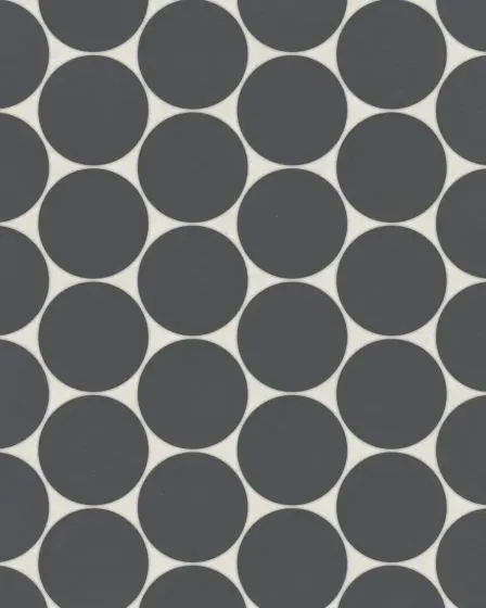 Marin Black Sea Matte Porcelain 2" Penny Mosaic Tile