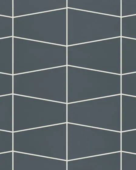 Marin Midnight Tide Matte Porcelain Trapezoid Mosaic Tile