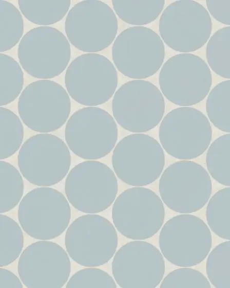 Marin Misty Blue Matte Porcelain 2" Penny Mosaic Tile