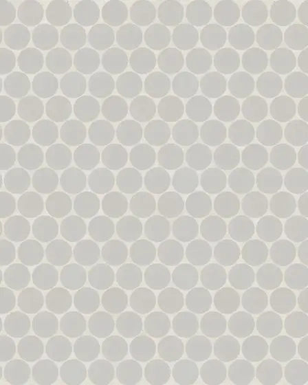 Marin Pebble Grey Matte Porcelain 3/4" Penny Mosaic Tile
