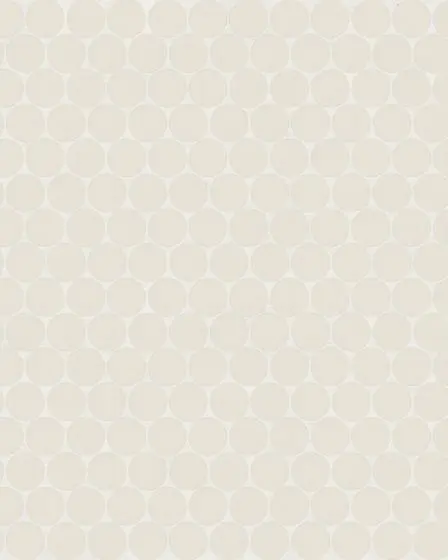 Marin Sand Dollar Matte Porcelain 3/4" Penny Mosaic Tile