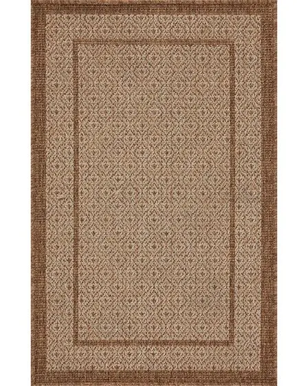 Merrick MER-05 Chestnut/Oatmeal Rug