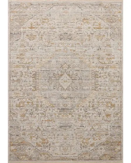 Milena MLE-09 Ivory/Ochre Area Rug