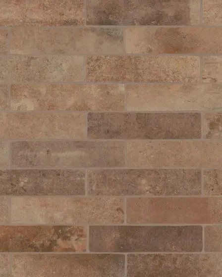 Montana Bitterroot Matte Glazed Porcelain 2.25"x10" Field Tile