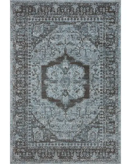 Odette ODT-08 Sky/Charcoal Area Rug