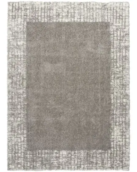 Pacific Shag PCS02 Grey 5'3"x7'3" Area Rug