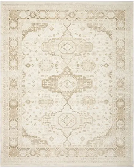 Pardis PRD05 Ivory Beige 4'x6' Area Rug