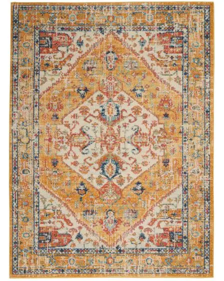 Passion PSN23 Ivory/Yellow Area Rug