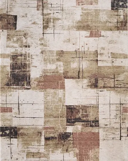 Pearson 39STF Ivory/Green/Brown Area Rug