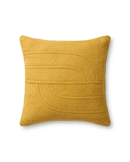 PLL0168 Yellow 20"x20" Pillow