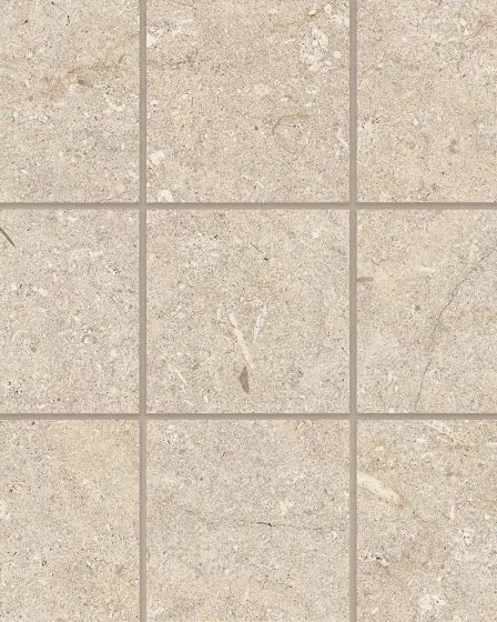 Poetry Stone Beige Matte Glazed Porcelain 4"x4" Mosaic
