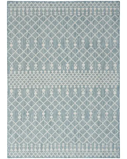 Positano POS02 Aqua Area Rug