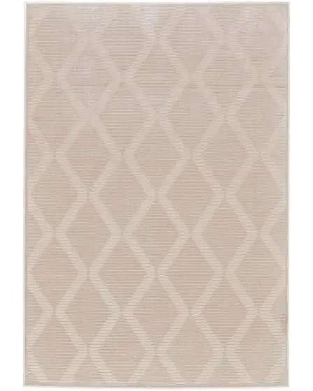 Prasad 3678F Ivory/Tan Area Rug