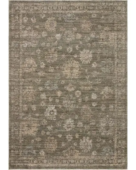 Priscilla PRL-02 Olive/Sand 10'0"x10'0" Square Rug