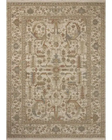 Reign REN-01 Ivory/Sunset Area Rug